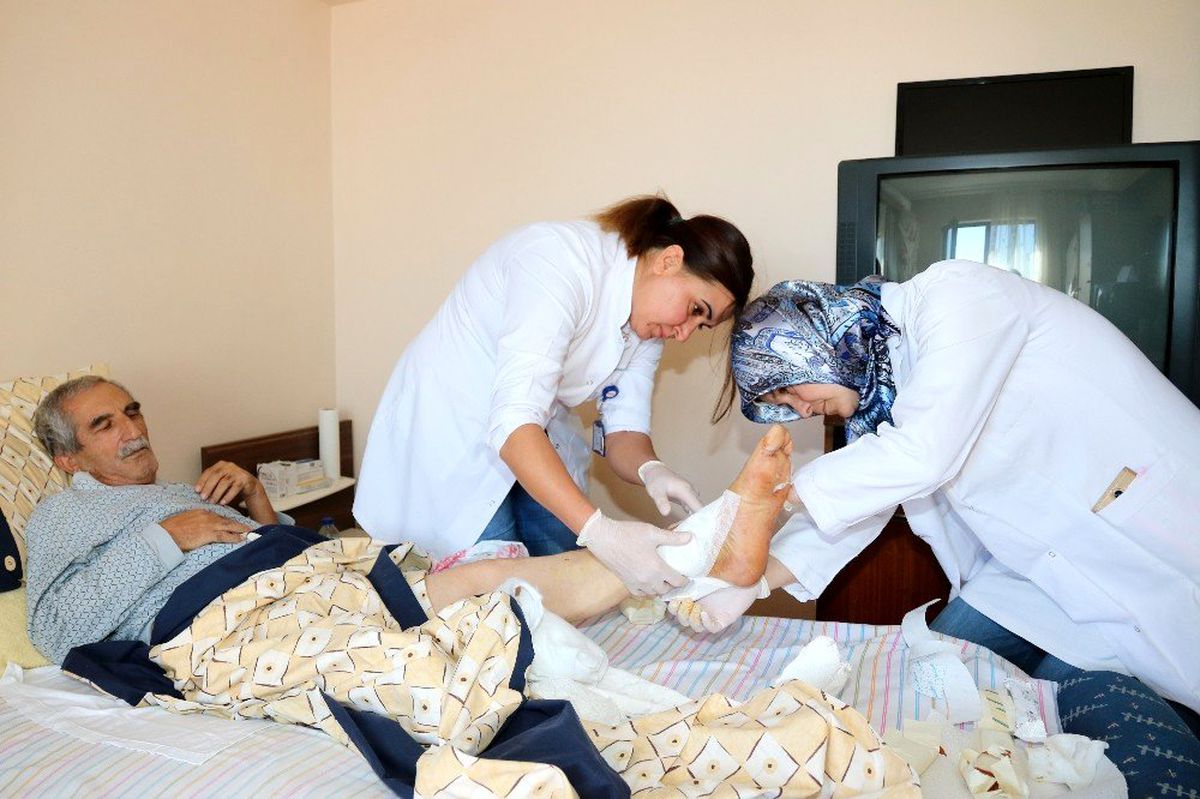 Evde sağlık hizmetinden 4 bin 73 kişi yararlandı