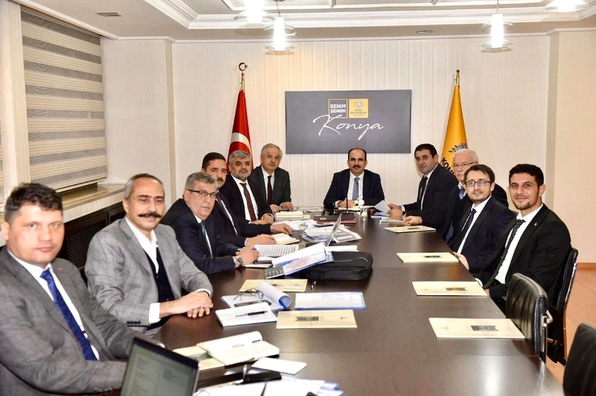 Hüyük\'ün 2020 yılı yatırım planlamaları masaya yatırıldı