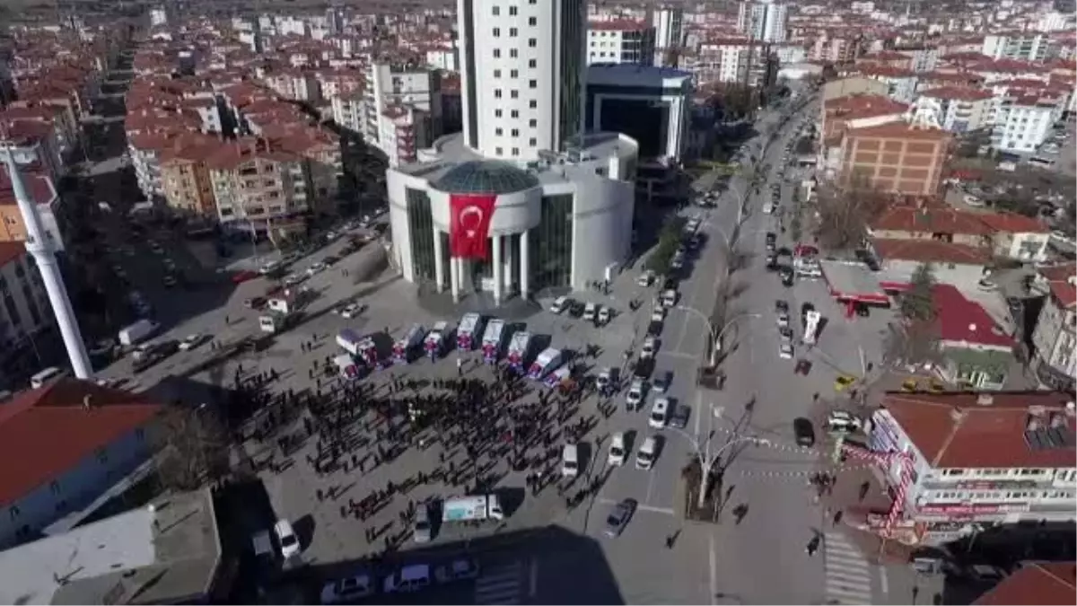 Kahramankazan Belediyesine 10 hizmet aracı alındı