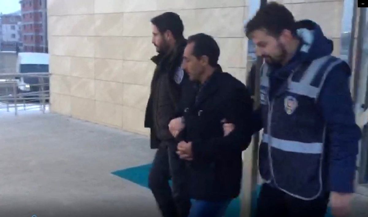 Kars\'ta polis hırsızı kamera kayıtlarından tespit etti
