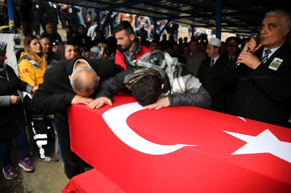 Kuzey Irak şehidinin cenazesi, memleketi Tokat\'ta toprağa verildi