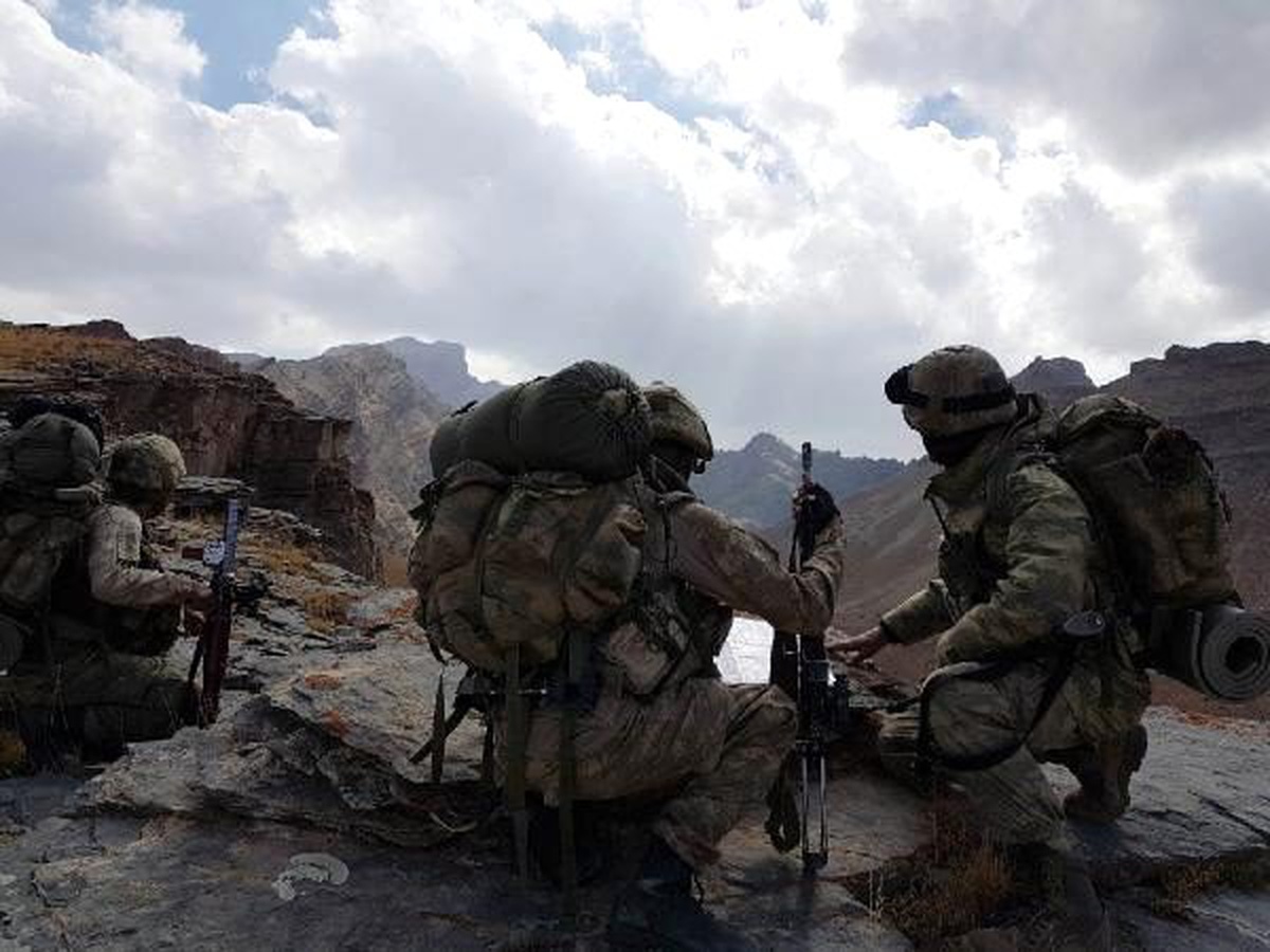 MSB: Irak kuzeyinde 2 PKK\'lı etkisiz hale getirildi