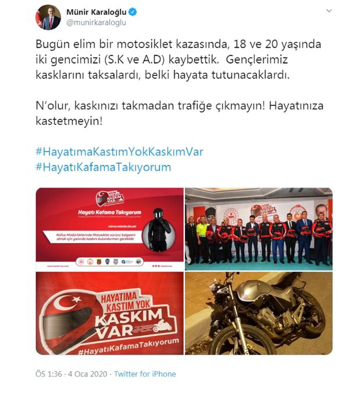 Yarıştıkları öne sürülen motosikletler çarpıştı: 2 ölü (2)