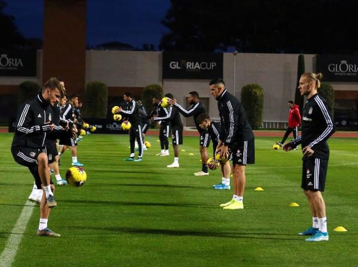 Beşiktaş, ikinci yarı hazırlıklarını sürdürdü
