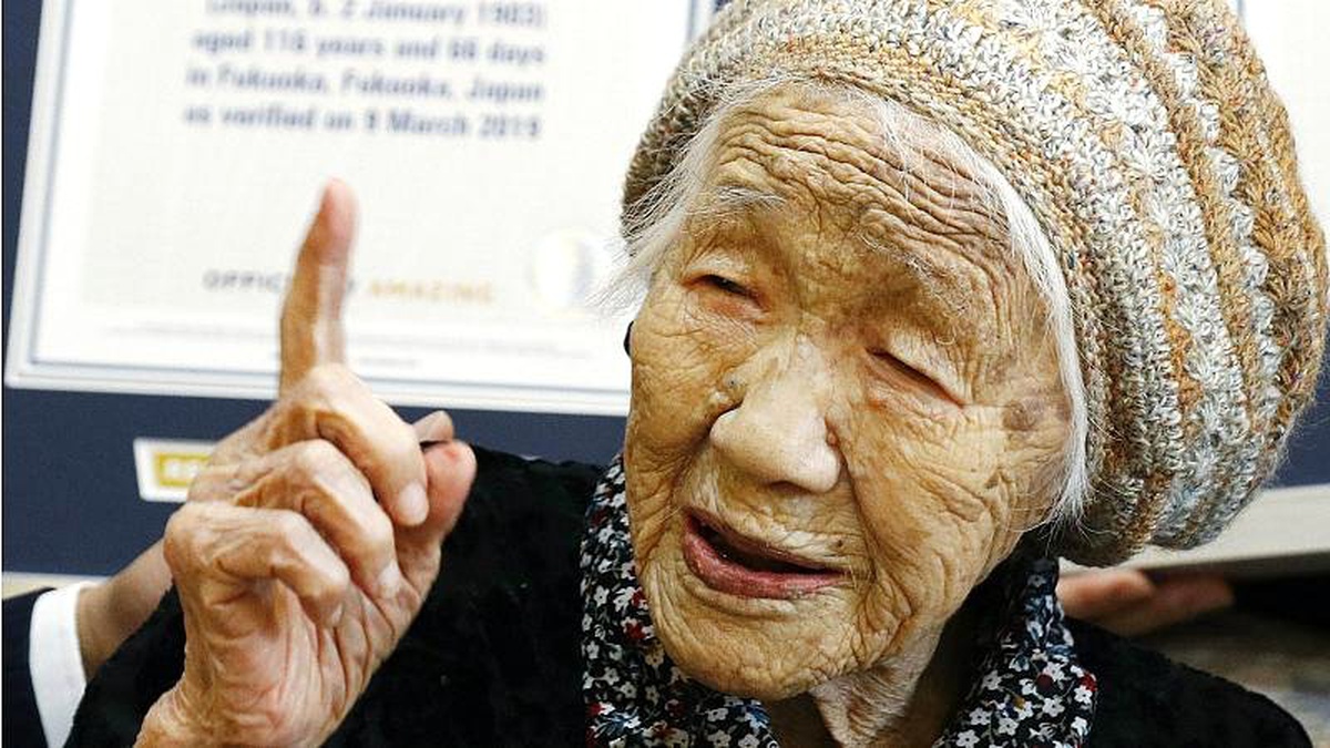 Dünyanın en yaşlı insanı Kane Tanaka 117 yaşını kutladı