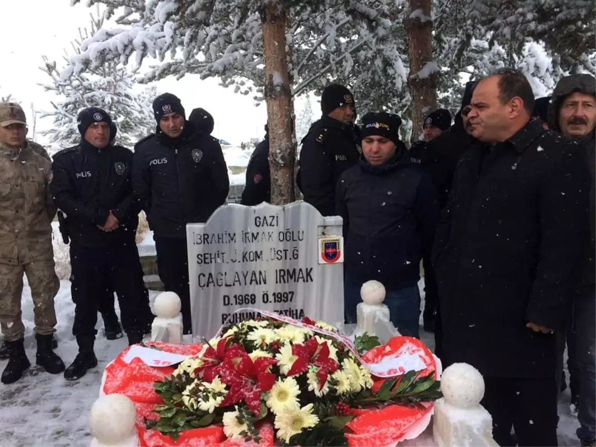 Şehit Çağlayan Irmak, şehadetinin 23. seneyi devriyesinde yad edildi