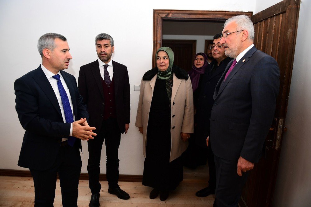 Tarihi Yeşilyurt Konaklarında restorasyon sürüyor