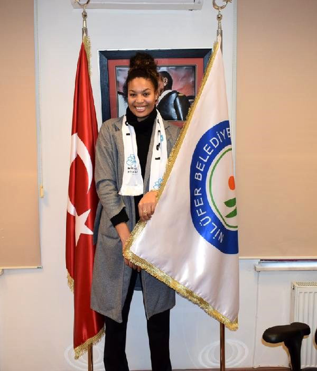 ABD\'li voleybolcu Atkinson, Nilüfer Belediyespor\'da