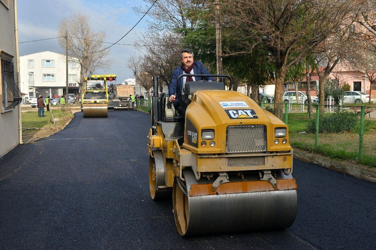 Başkan Yılmaz sahada