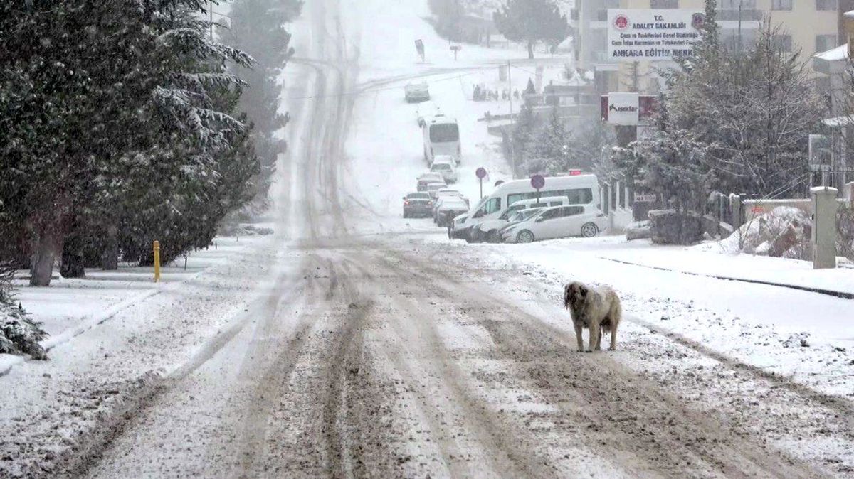 Başkent\'te kar yağışı etkili oldu