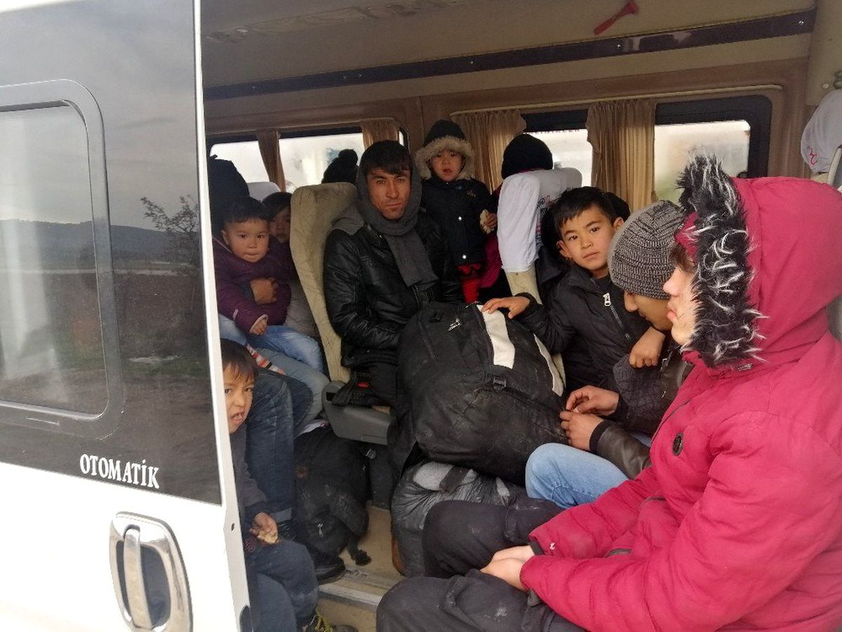 Çanakkale\'de 108 mülteci yakalandı