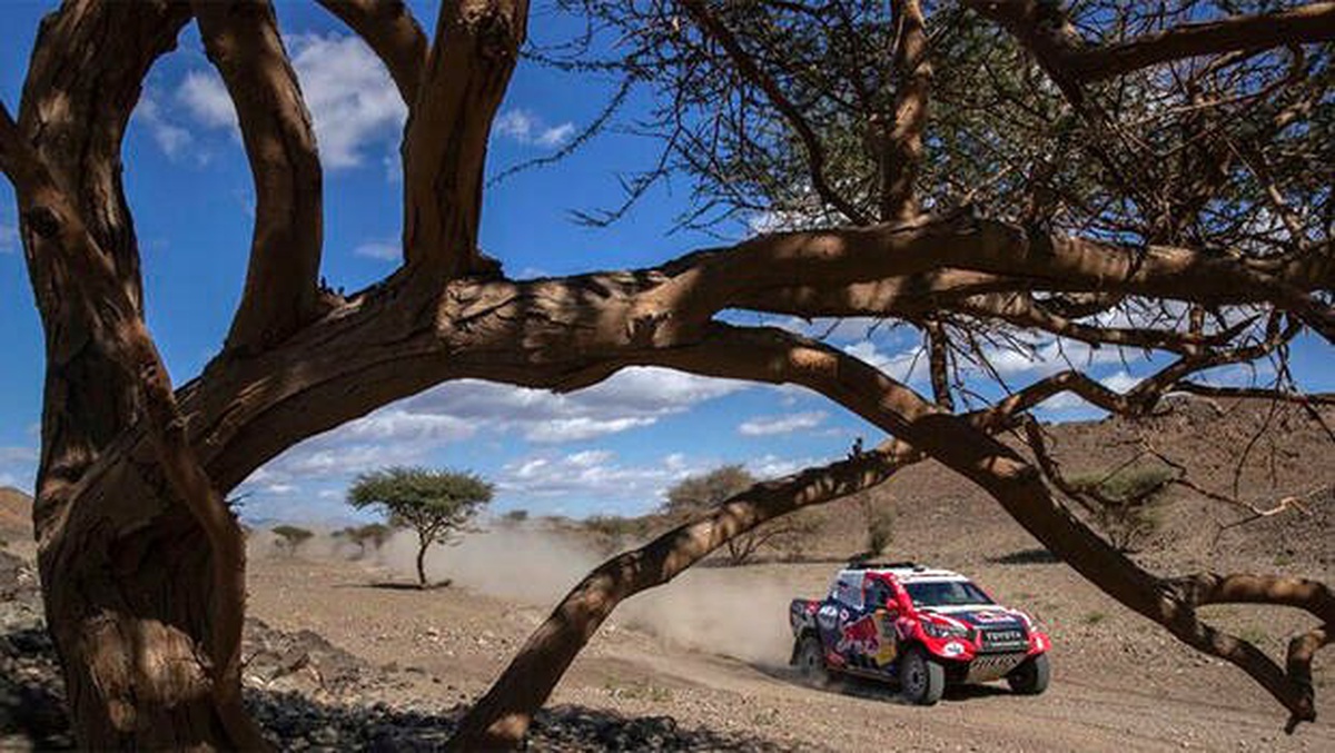 Dakar Rallisi\'nin ilk gününde zirveye yükseldiler