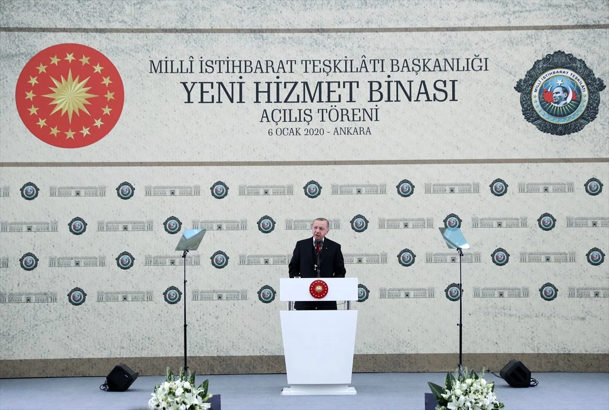 Erdoğan, MİT\'in yeni hizmet binası "KALE"nin açılış töreninde konuştu: (2)