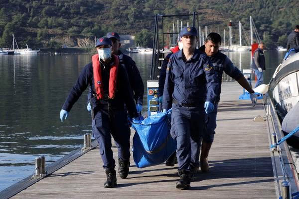 Fethiye\'de 8 göçmenin cesedine ulaşılan olayla ilgili gözaltı sayısı 9\'a çıktı