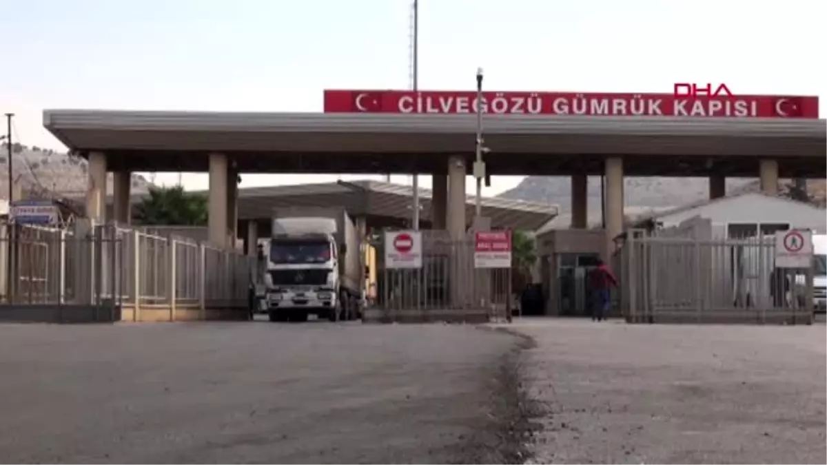 Hatay cilvegözü gümrük kapısı\'ndan 1 yılda 115 bin tır ile geçiş