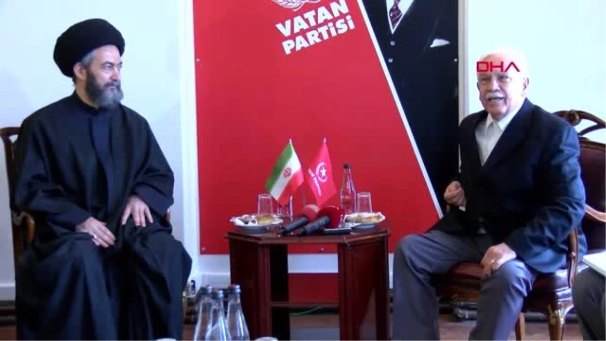 İran dini lideri hamaney\'in temsilcisinden doğu perinçek\'i ziyaret