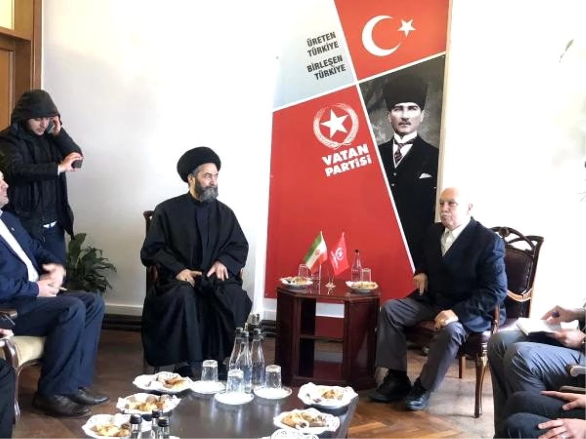 İran\'ın dini lideri Hamaney\'in temsilcisinden Doğu Perinçek\'e ziyaret