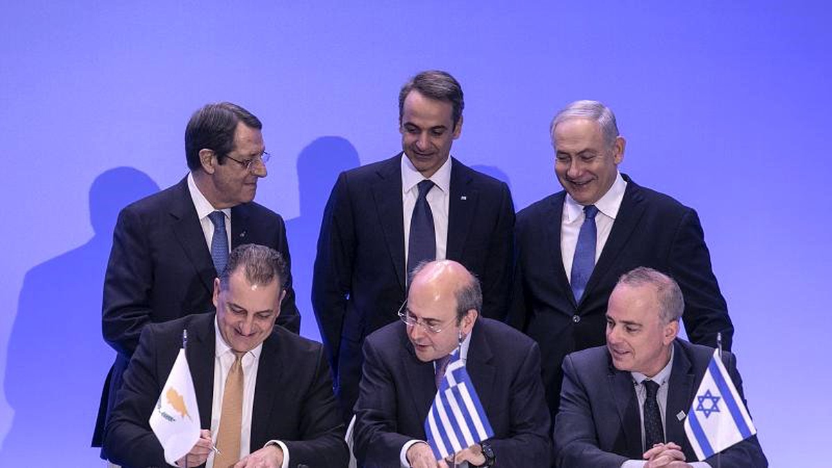 İsrail, Yunanistan ve Kıbrıs EastMed boru hattı anlaşmasını imzaladı