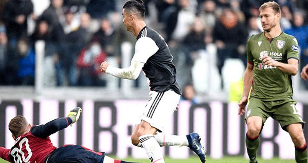 Juventus, Cagliari\'yi 4-0 mağlup etti