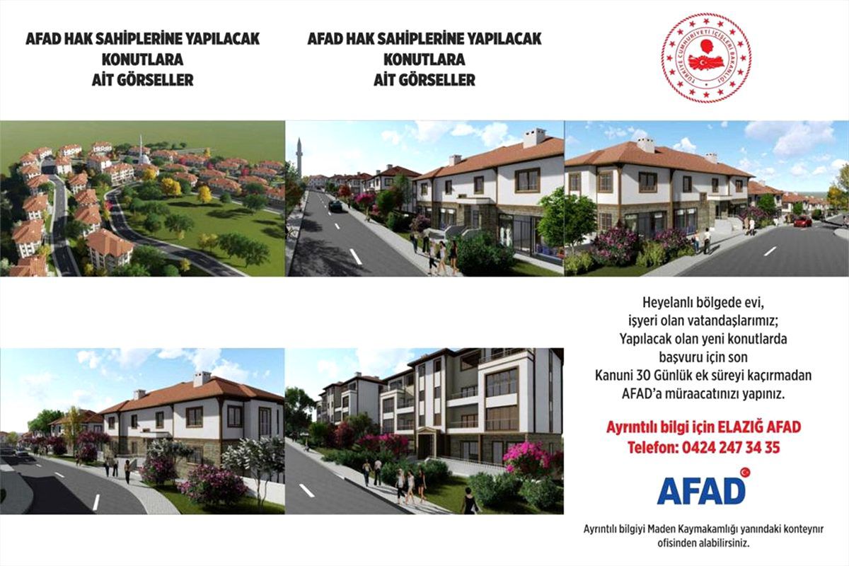 Maden\'de heyelan riski bulunan ev ve iş yerlerinin tahliyesi