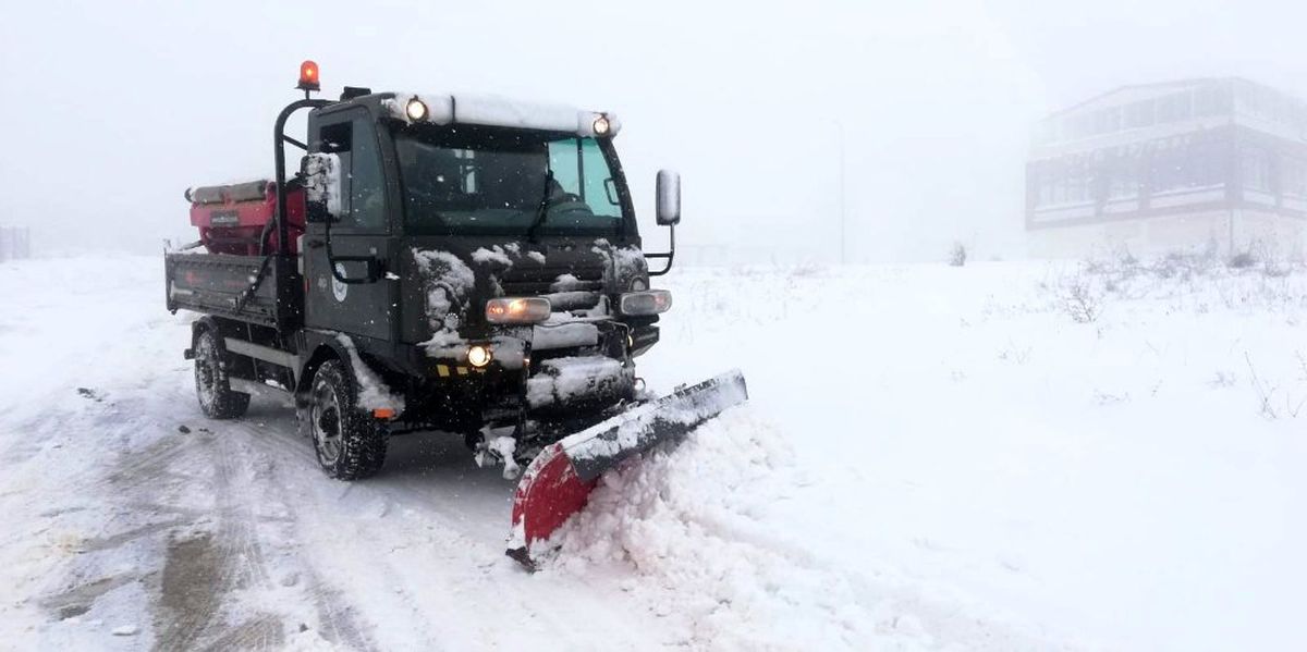Odunpazarı Belediyesi ekipleri karla mücadele için seferber oldu