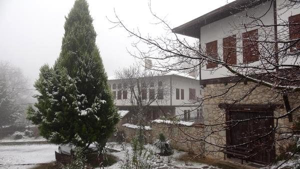 Safranbolu, beyaz örtüyle kaplandı