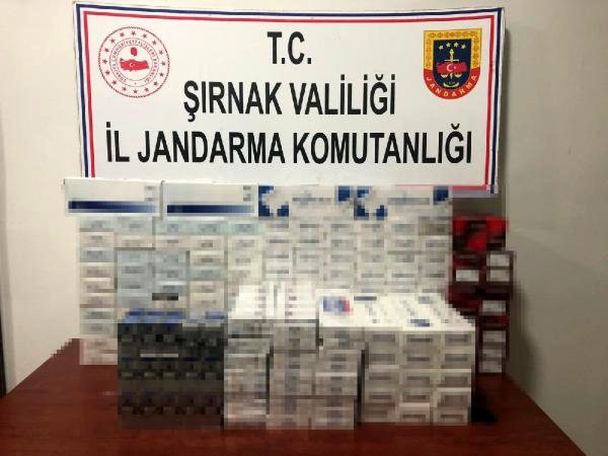 Şırnak\'ta kaçakçılık operasyonu: 33 gözaltı