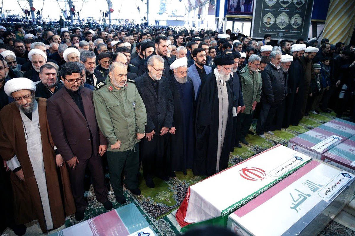 Tahran\'da Süleymani için cenaze töreni