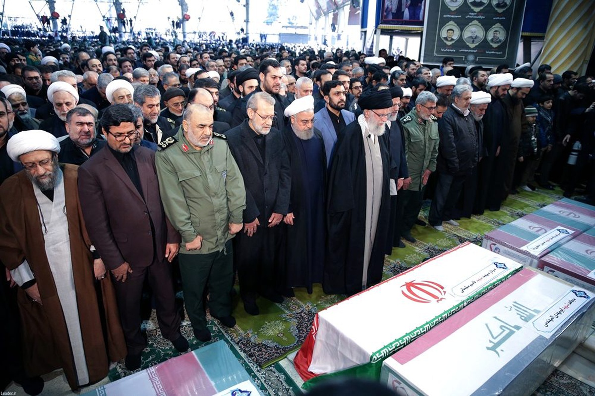Tahran\'da Süleymani için cenaze töreni