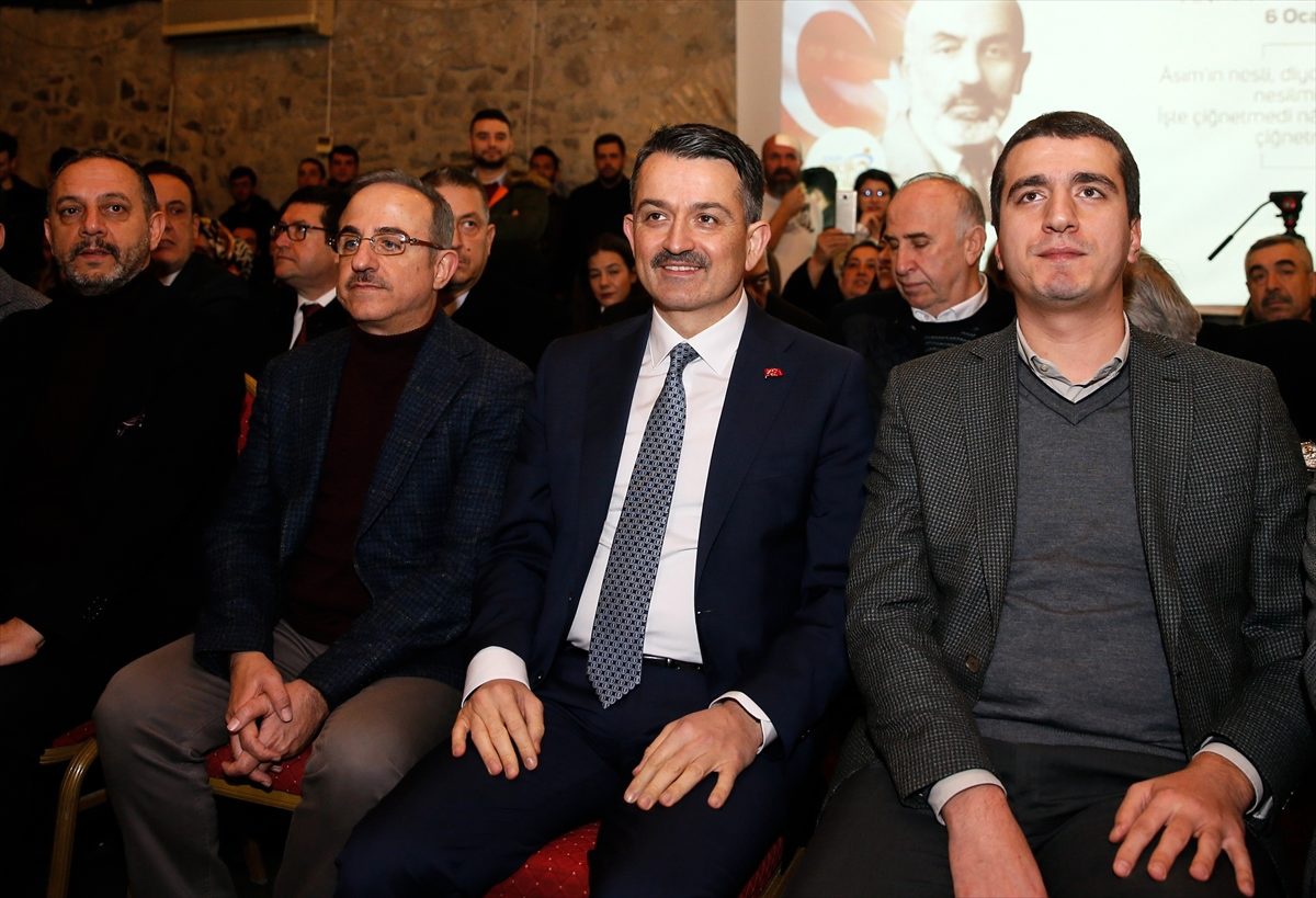 Tarım ve Orman Bakanı Pakdemirli, Mehmet Akif Ersoy\'u anma programında konuştu