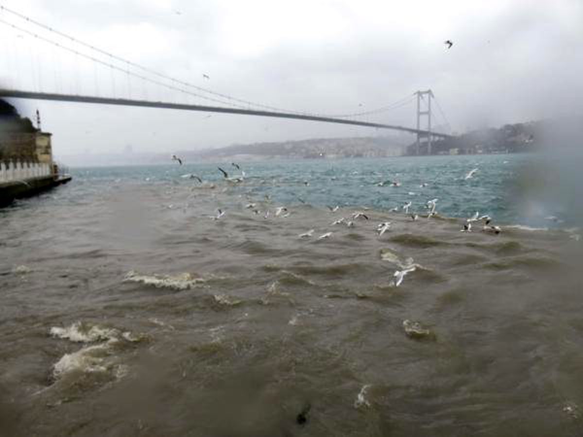 Üsküdar\'da denize çamur aktı