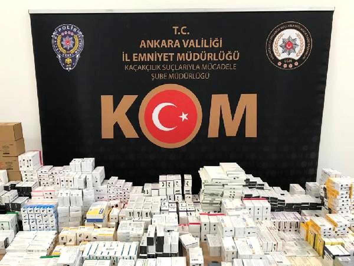 Ankara\'da PKK\'ya ilaç operasyonu: 2 gözaltı