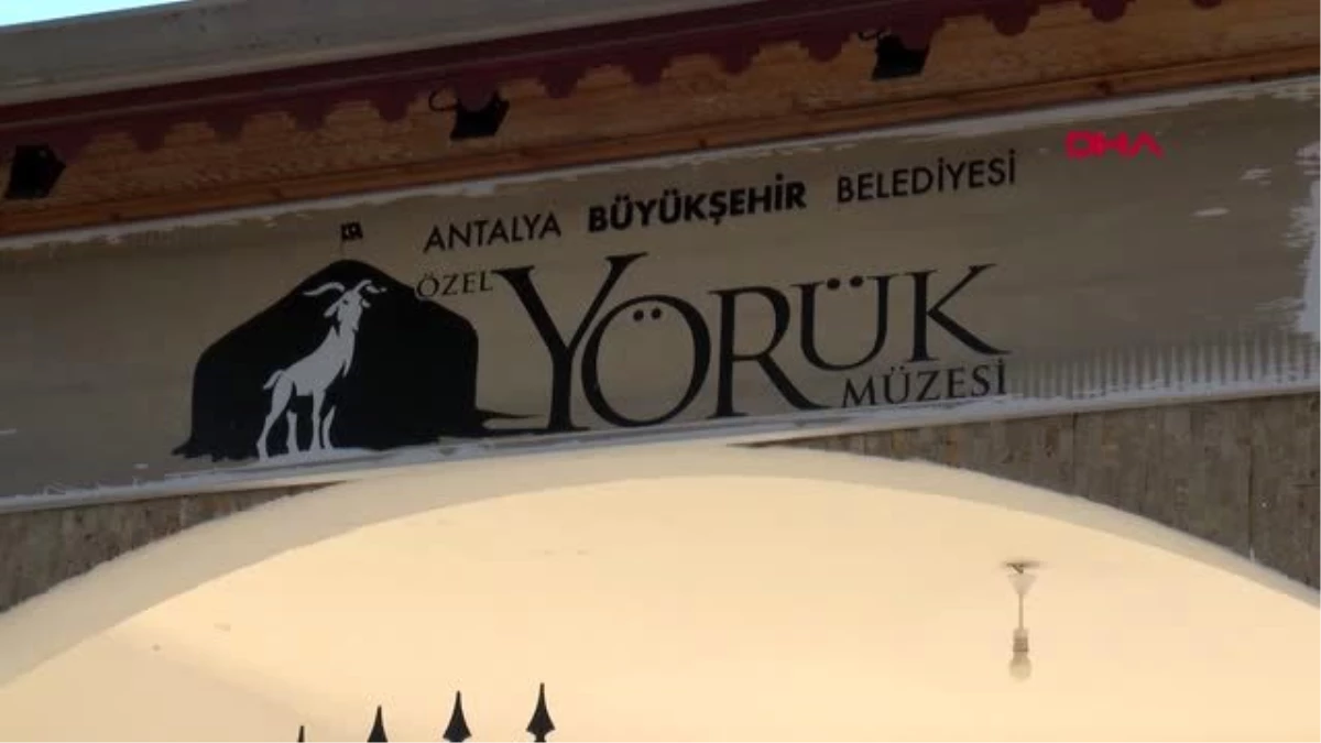 Antalya yörük müzesi\'nde çoban kepeneğine büyük ilgi