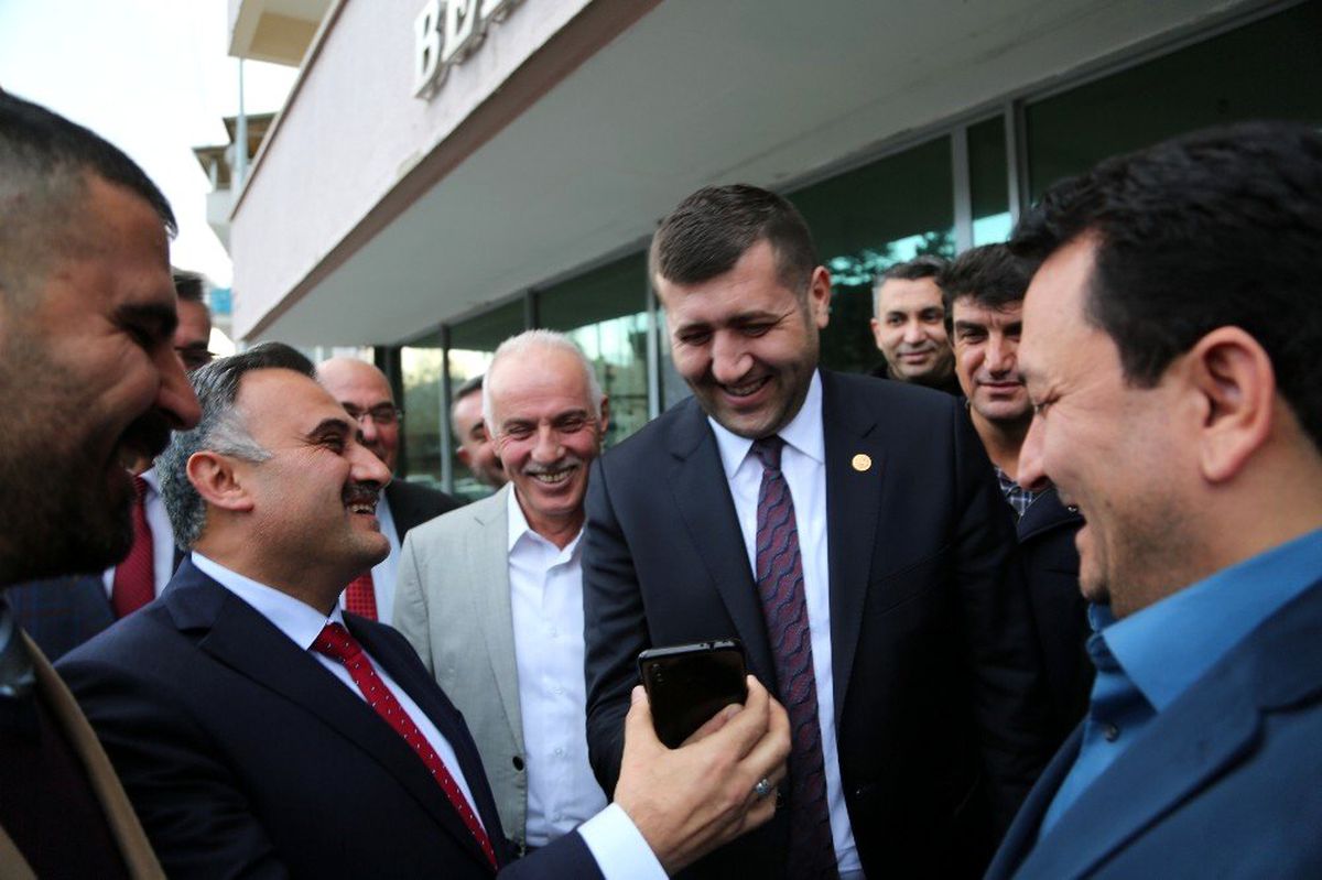 Baki Ersoy\'dan Başkan Cabbar\'a ziyaret