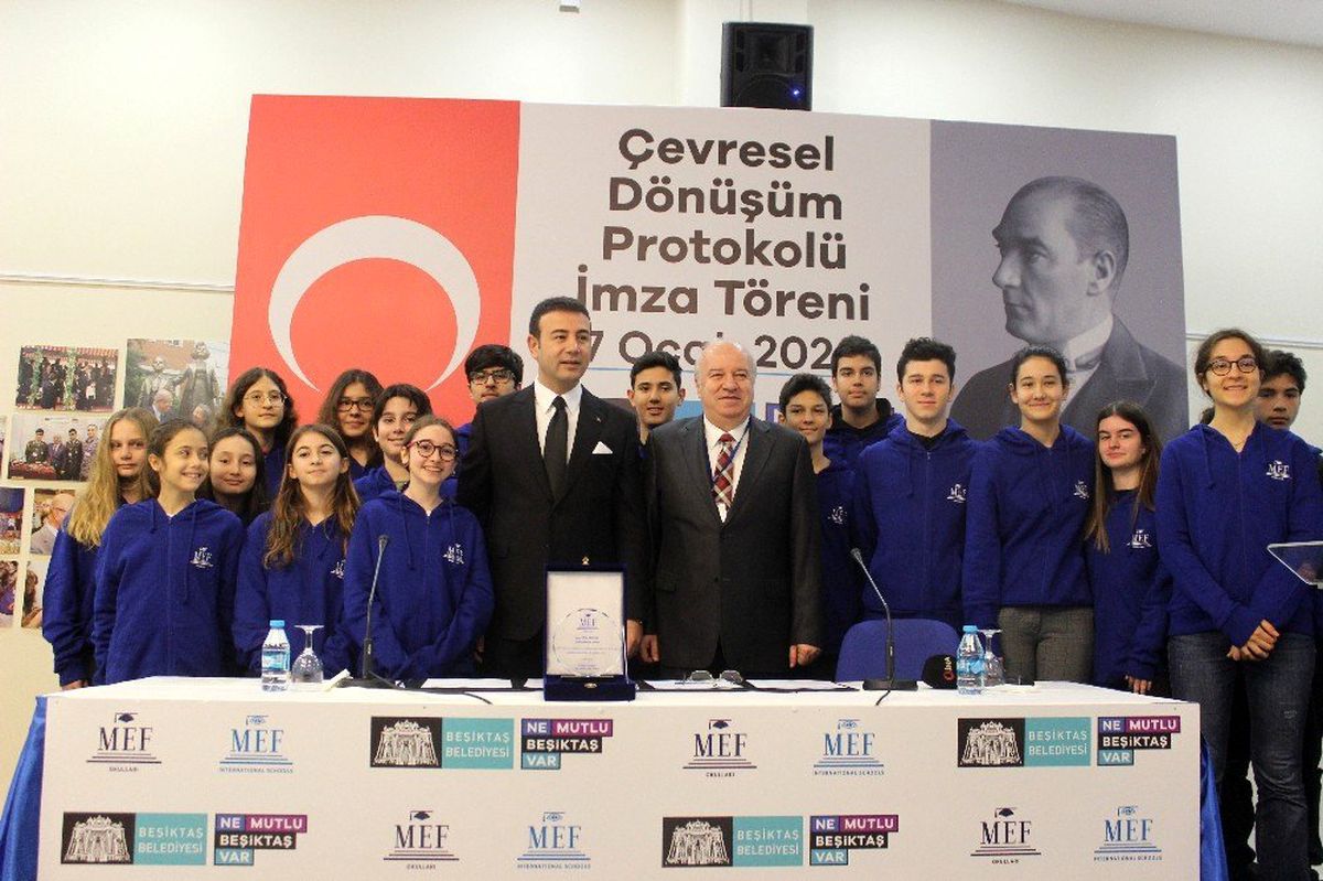 Beşiktaş\'ta çevresel dönüşüm protokolü imzalandı