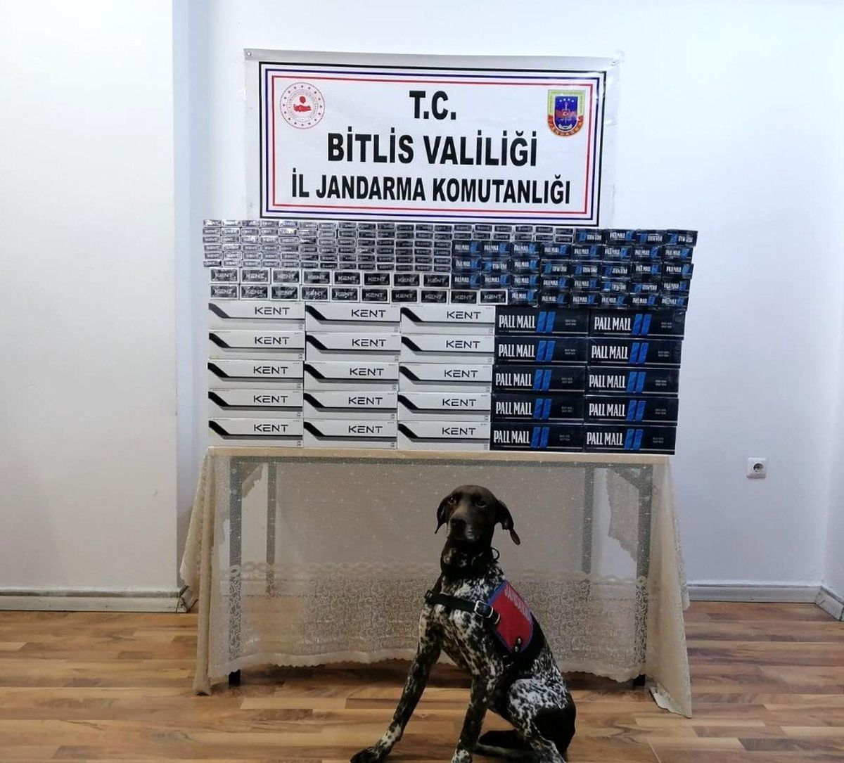 Bitlis\'te 5 bin 150 paket kaçak sigara ele geçirildi