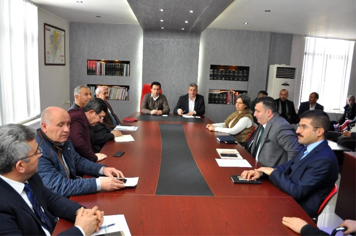 Bünyan\'da Ocak Ayı Muhtarlar Toplantısı yapıldı