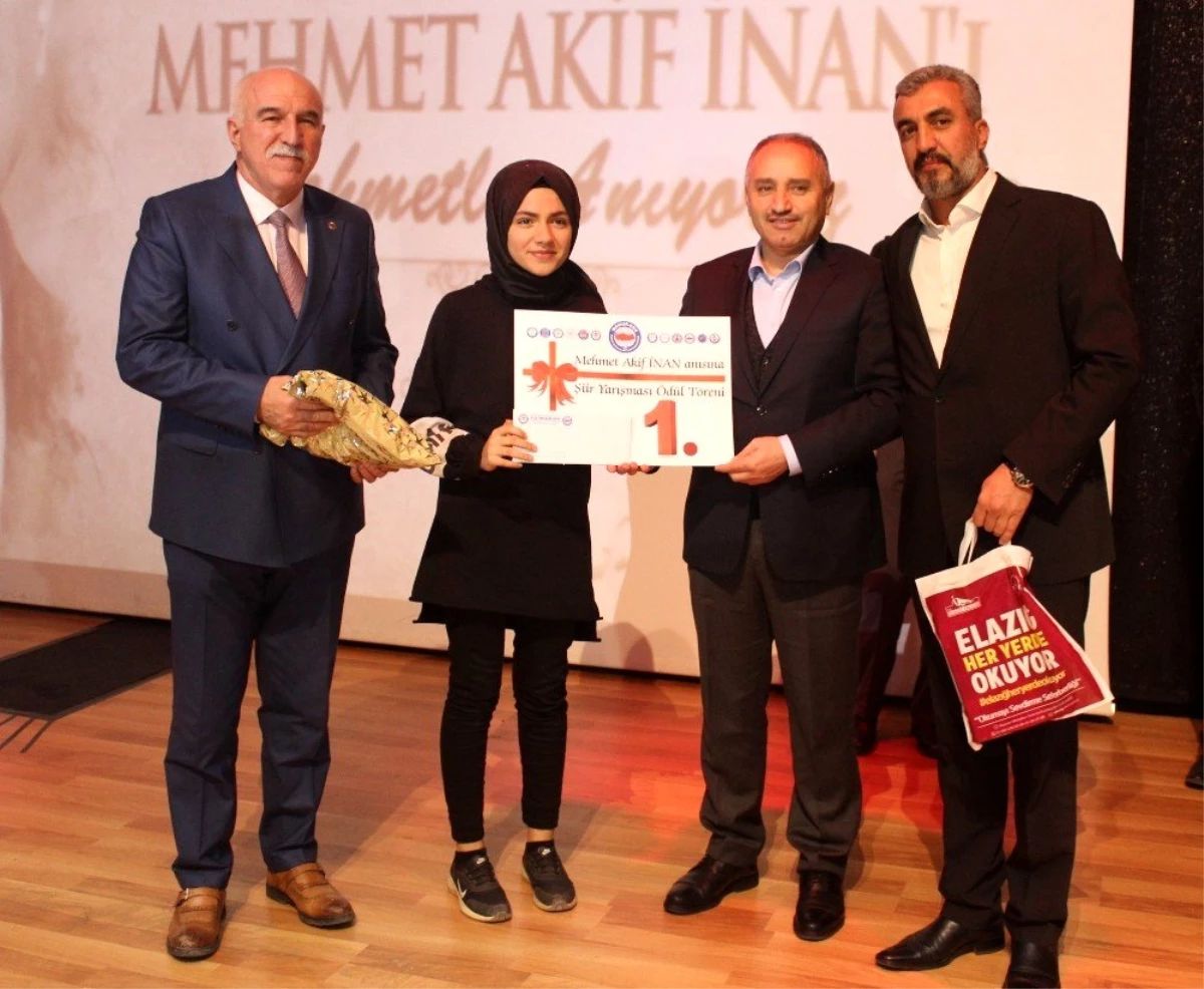 Elazığ\'da Mehmet Akif İnan anısına şiir yarışması