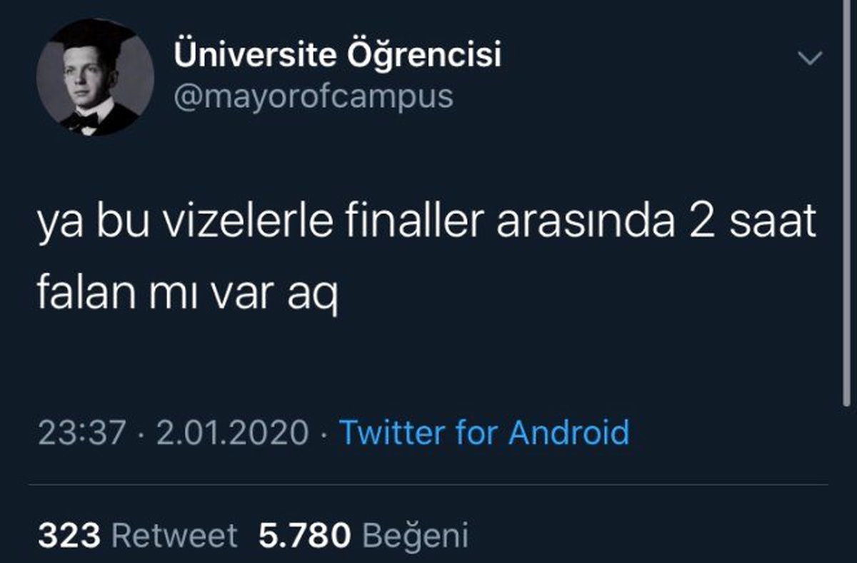 Finalleri Mizahına Konu Etmiş 10 Öğrenci