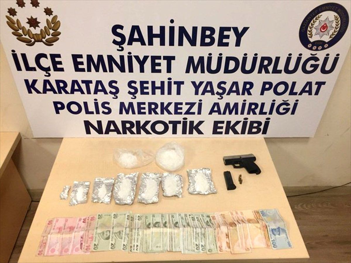 Gaziantep\'te uyuşturucu operasyonunda 4 şüpheli yakalandı