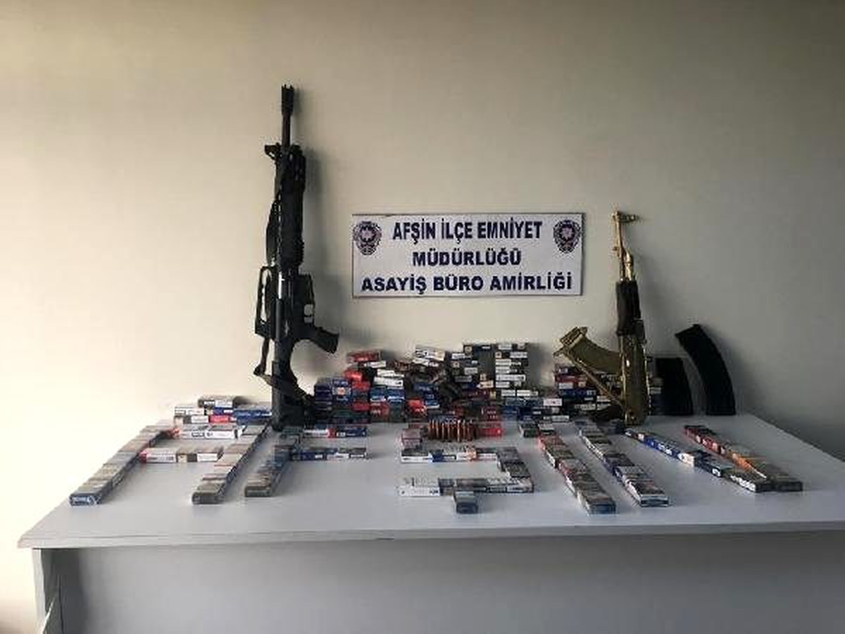 Hırsızlık şüphelisinin evinde kalaşnikof bulundu