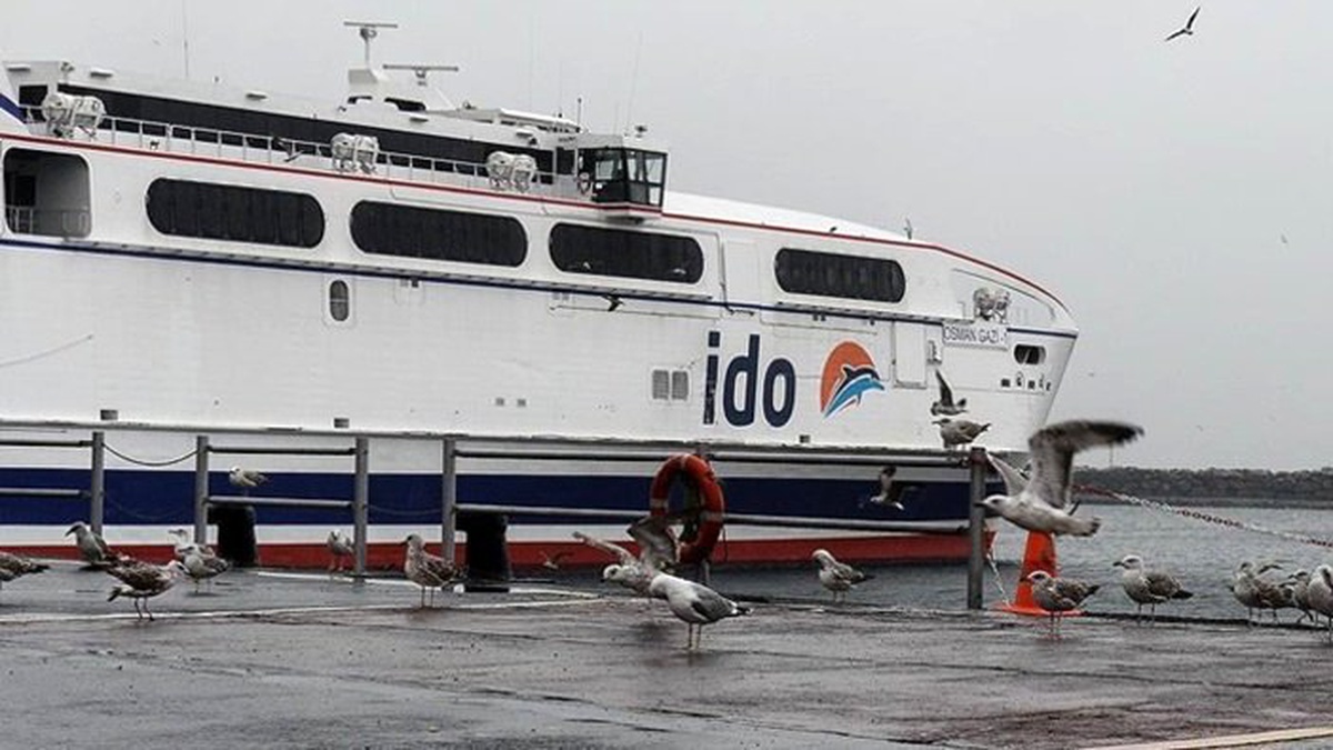İDO ve Şehir Hatları\'nın bazı seferleri yapılamıyor