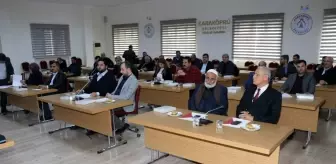 Karaköprü'de yılın ilk meclis toplantısı yapıldı