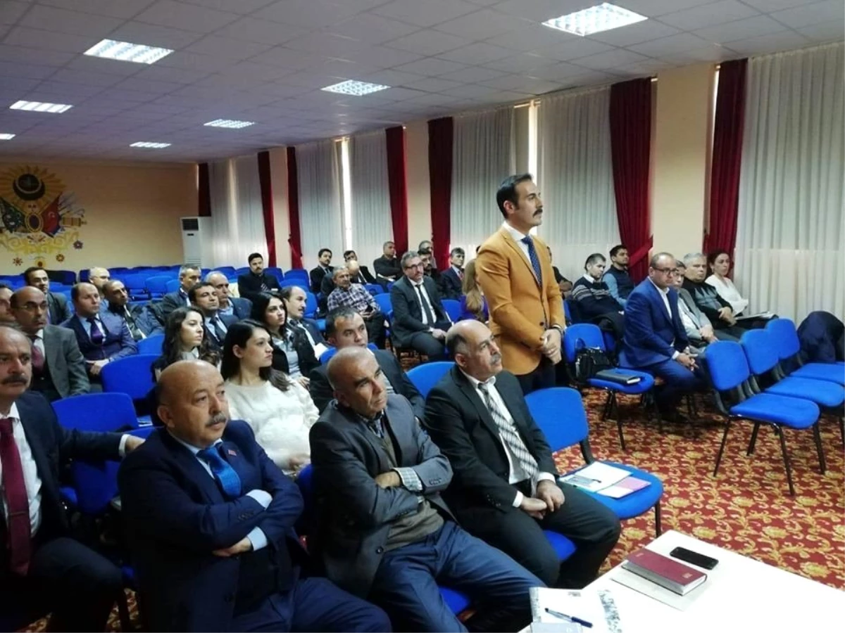 Kaymakam Karacan\'dan eğitim değerlendirme toplantısı
