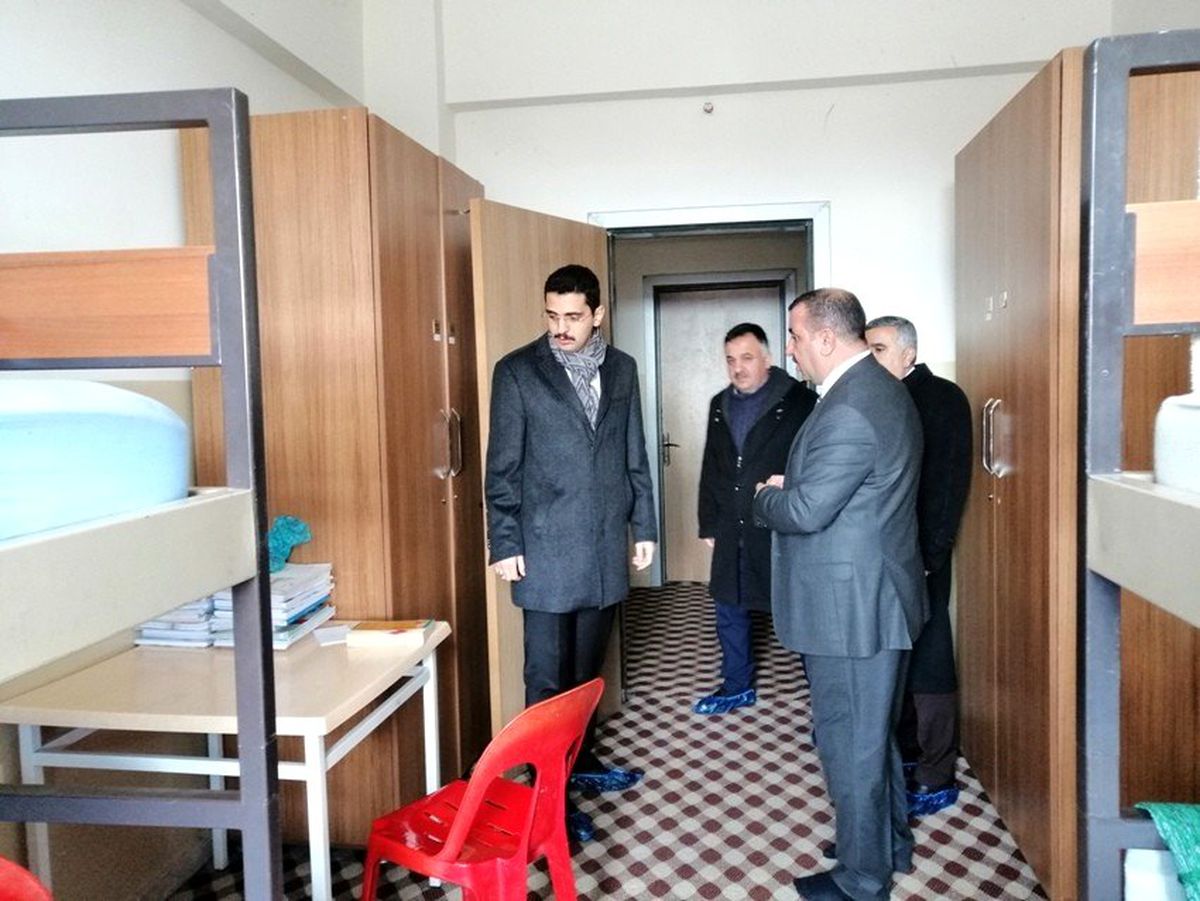 Kaymakamdan okul denetimi