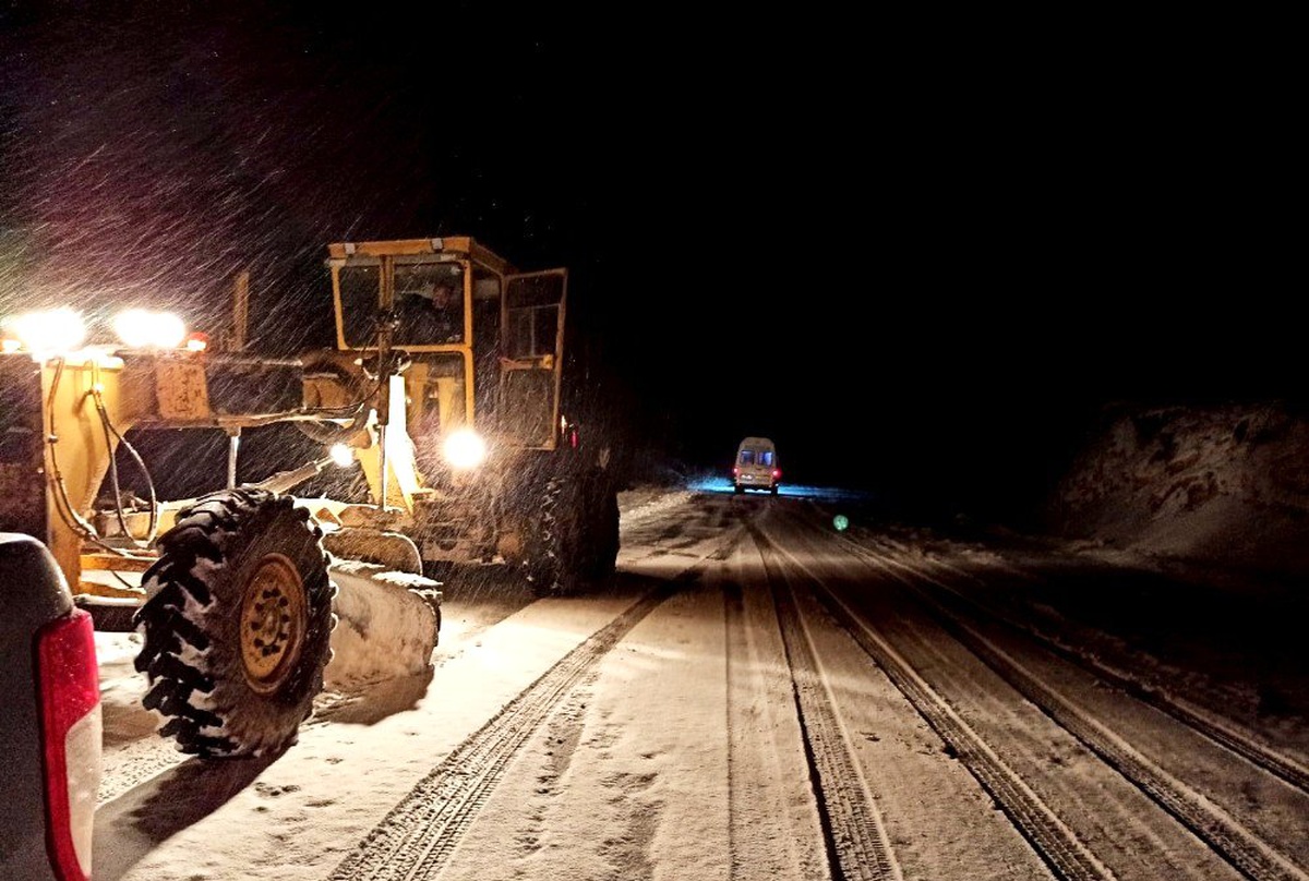 Malatya\'da 26 kırsal mahalle yolu kar nedeniyle kapalı