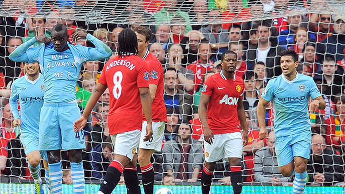 Manchester City 6-1 Manchester United