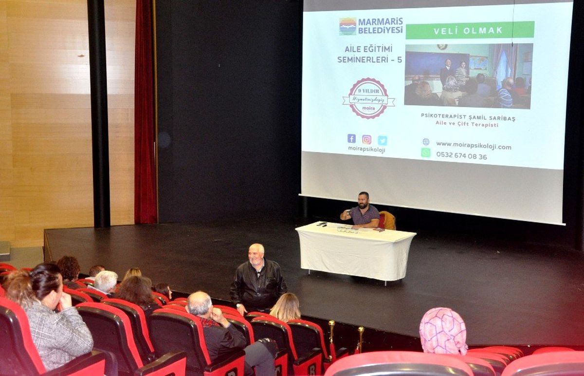 Marmaris\'te "Veli Olmak" adlı seminer gerçeklşti
