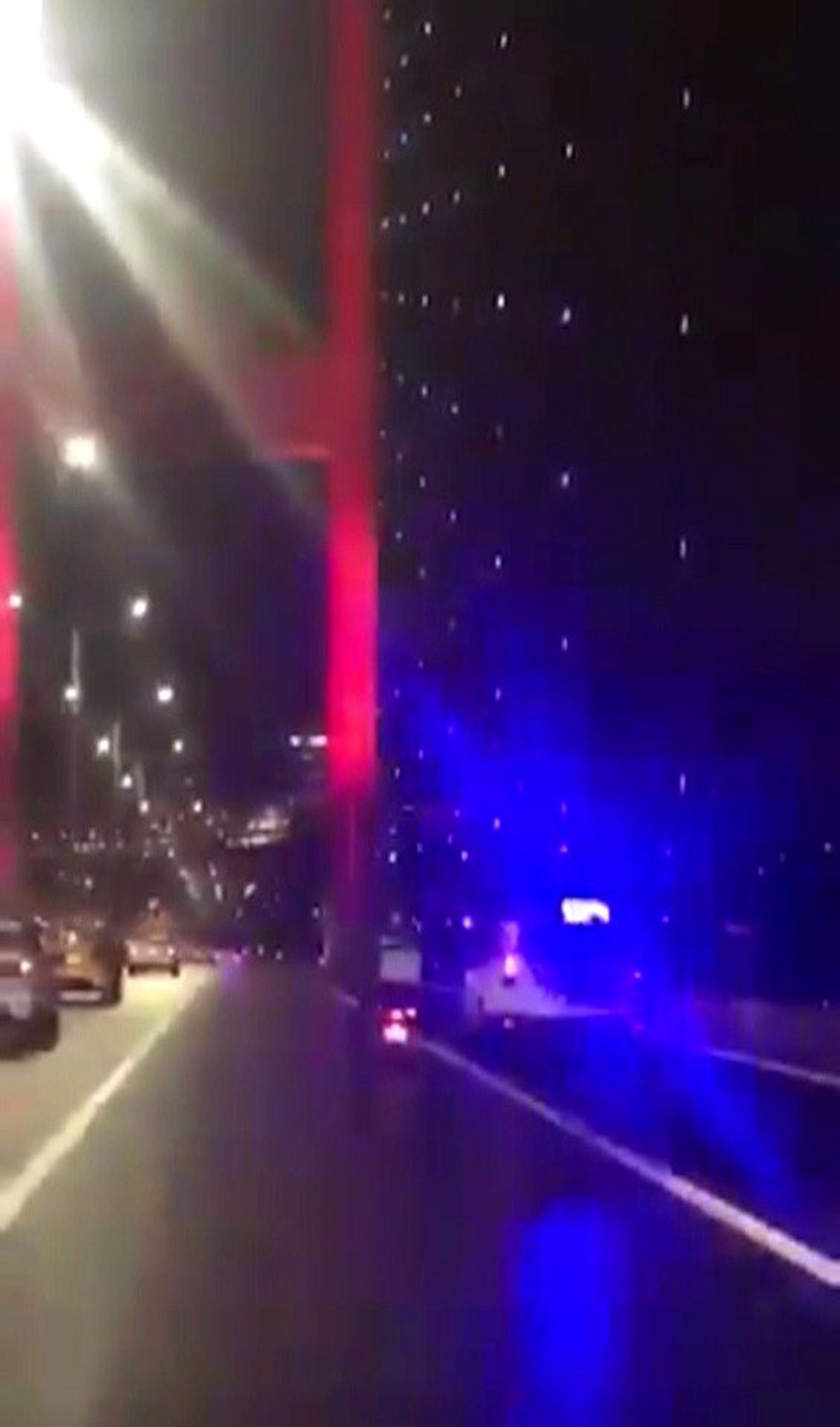 Polis ekipleri rüzgara set oldu