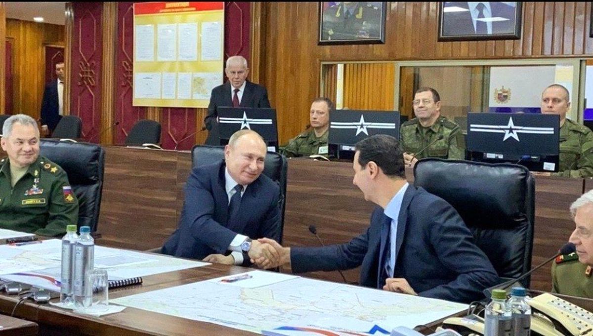 Putin, Şam\'da Esad\'la görüştü